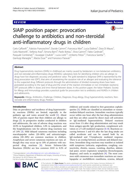Just like an argument paper, a position paper supports one side of an issue, similar to in a debate. (PDF) SIAIP position paper: provocation challenge to antibiotics and non-steroidal anti ...