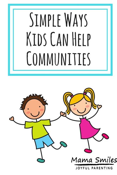 Simple Ways Kids Can Help Communities | Safety rules for ...