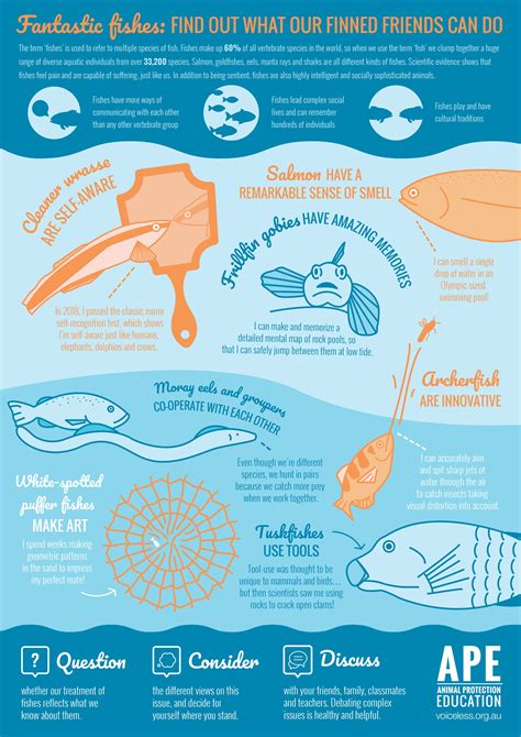Facts And Fishes Infographic Voiceless