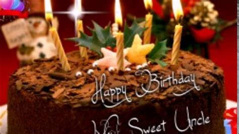 Uncle... best HAPPY BIRTHDAY wish... - YouTube