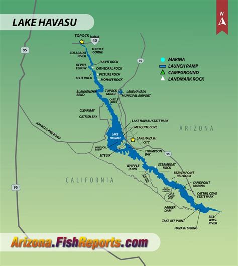 Discovering The Beauty Of Lake Havasu Through Its Map Map Of Europe