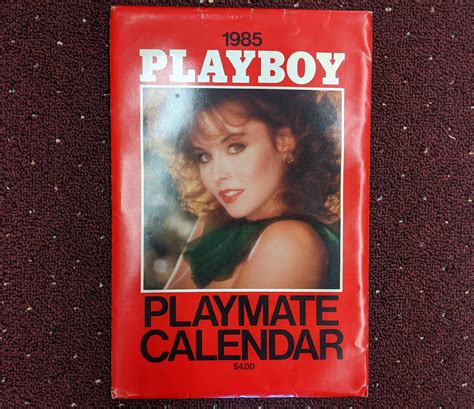Vintage Playboy Playmate Calendar With Sleeve Etsy