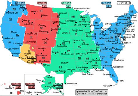 Pin On Usa Time Zone Map