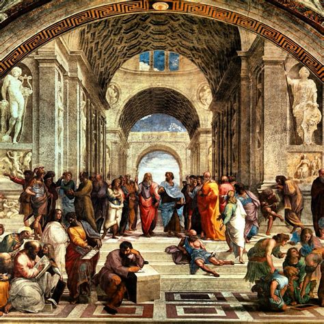 Meeting Of The Minds School Of Athens Renaissance Artists
