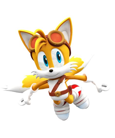Sonic Boom New Tails Render By Nibroc Rock On Deviantart