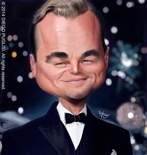 Funny Caricatures Celebrity Caricatures Leonardo Dicaprio Caricature