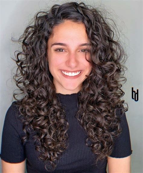 natural curly hair cuts curly hair with bangs natural curls wavy hair long hair styles
