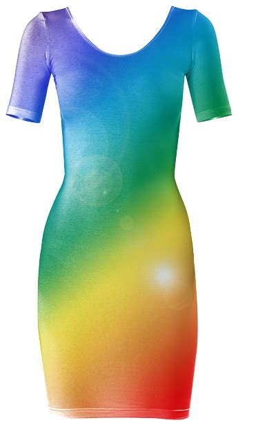My Graphic Art Image Printed On A Bodycon Dress Featuring A Solar Flare