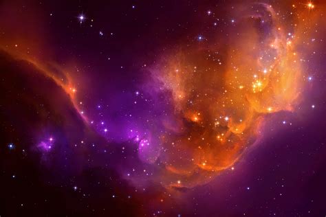 Wallpaper Abstract Artwork Stars Space Art Nebula Atmosphere