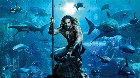 Aqua Man Movie Jason Momoa Poster Dc Comics Pc Hd Wallpaper