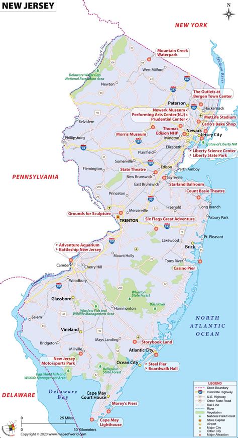 What Are The Key Facts Of New Jersey New Jersey Facts Answers