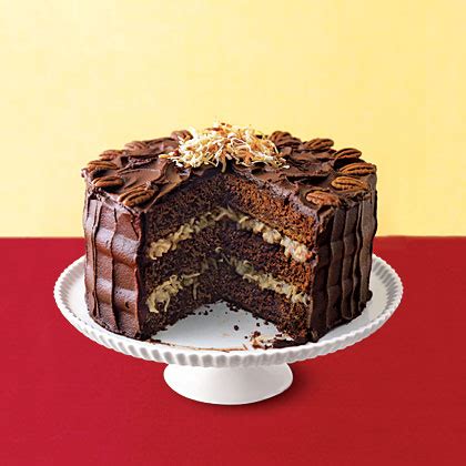 I am fascinated with the history behind some recipes. German Chocolate Cake Recipe | MyRecipes