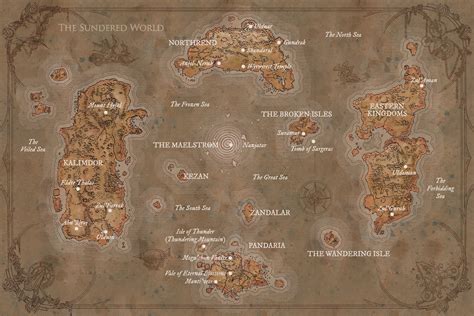 Check out our world of warcraft map selection for the very best in unique or custom, handmade pieces from our wall décor shops. Hi-Res Map of Azeroth from World of Warcraft: Chronicle ...