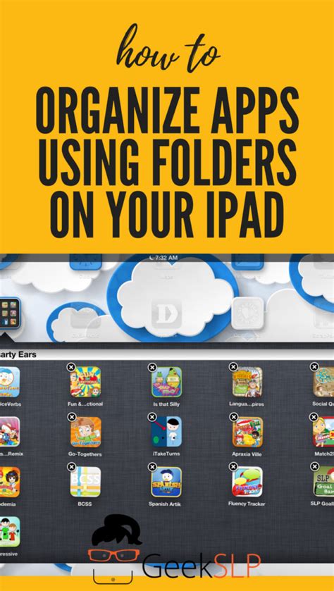 Most of us use our phones multiple times a day, so why. How to organize apps using folders on your iPad - GeekSLP