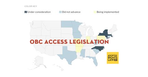 Obc Access Legislative Maps Facebook Adoptee Rights Law Center