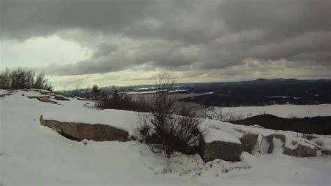 Mount Major Nh In Winter Youtube