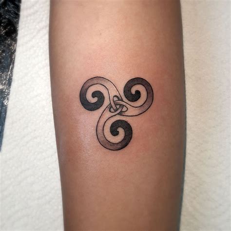 Triskel Celtic Design Symbol Tattoo The Black Hat Tattoo Dublin