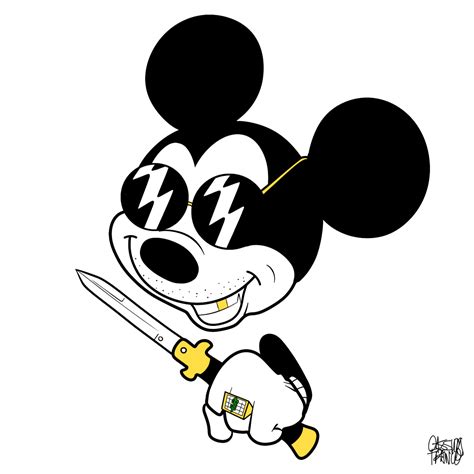 Tap the wallpaper you want to use. gangster mickey mouse | Tumblr | Mickey mouse drawings ...