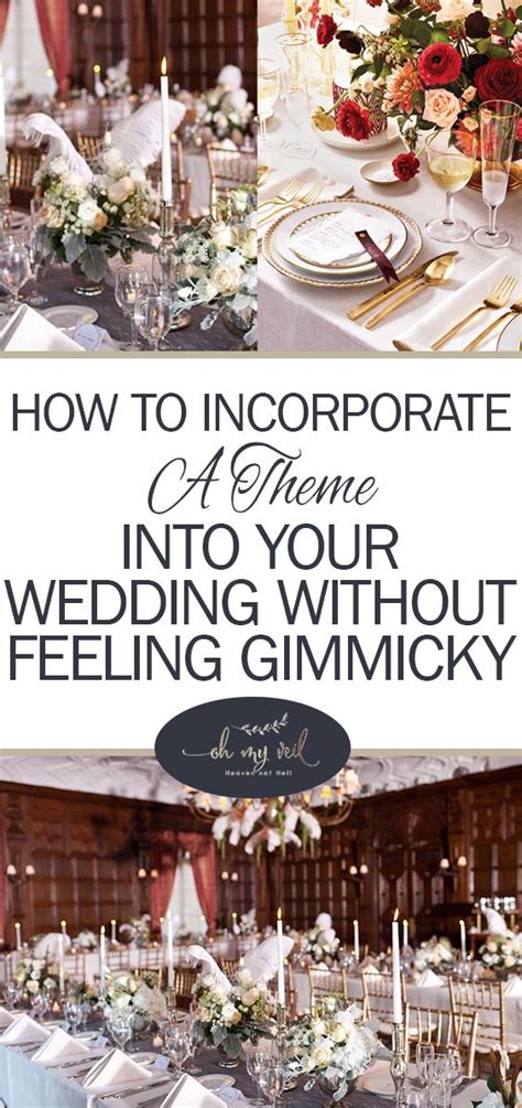 How To Incorporate A Theme Into Your Wedding Without Feeling Gimmicky