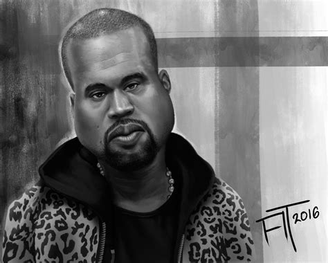 Kanye West Caricature By Atdoodle On Deviantart
