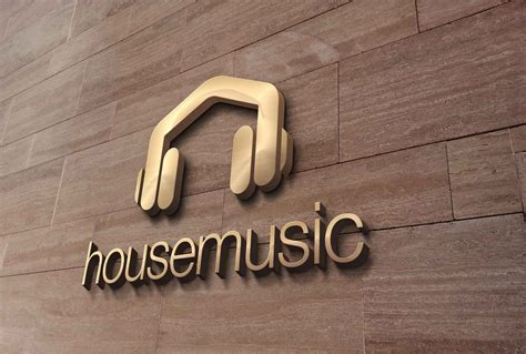 To the moon and backbang b. SOLD - House Music—Headphones Logo Design - Logo Cowboy