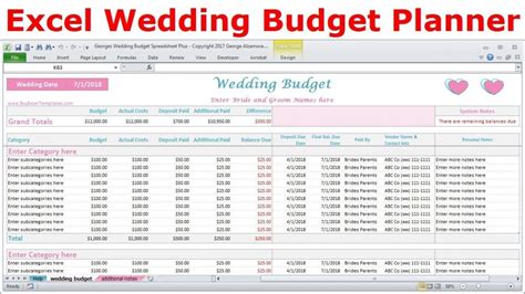 Explore Our Example Of Marriage Budget Template For Free Marriage Budgeting Budgeting