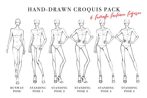 share 149 poses fashion croquis vn