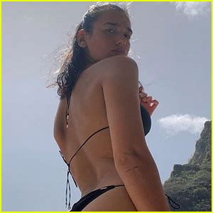Dua Lipa Shows Off Her Hot Bikini Body On Vacation In St Lucia With
