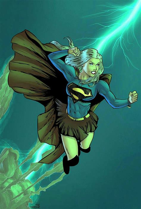 Supergirl By Brian Skipper Dc Comics Art Dc Comics Characters Supergirl