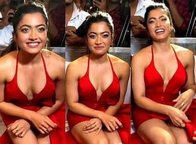 Rashmika Mandanna S Oops Moment Caught On Camera While Posing With