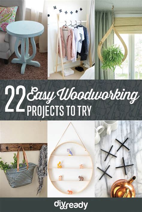 Easy Woodworking Projects Easy Diy Crafts