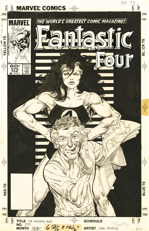 Fantastic Four 275 Cover Comic Book Artwork Comic Book Pages Comics