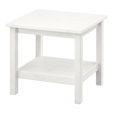 I read a post from a few years ago about putting a computer on it, and i was thinking of the maximum load is usually listed on each product's page on the ikea website: HEMNES Side table - white stain - IKEA