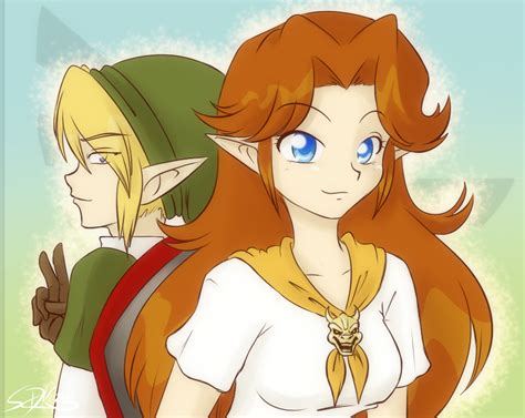 110710 Malon And Link — Weasyl