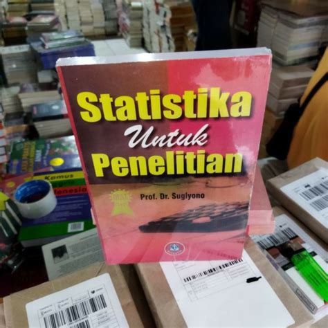 Buku Statistika Untuk Penelitian Sugiyono Lazada Indonesia