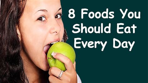 The 8 Healthiest Foods To Eat Every Day