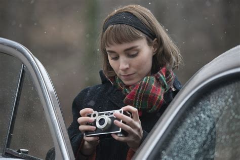 When carol and therese are driving through the lincoln tunnel, a close up of therese through the window of the taxi this film begins where it ends and the story is a circle between these bookends. 'Carol': Film Review | Finland Today