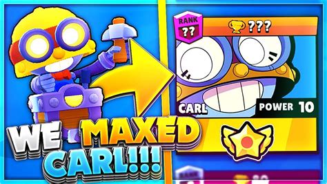 Follow supercell's terms of service. Gemming New Brawler Carl to MAX in Brawl Stars! - YouTube