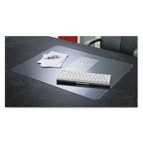 Some laser mice may not work best on clear, textured plastic desk pads. Artistic KrystalView Desk Pad with Antimicrobial ...