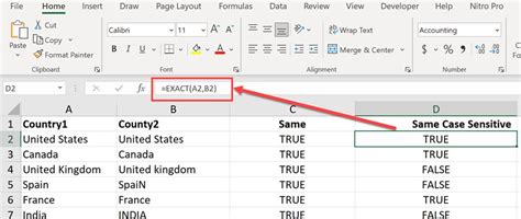 Excel Compare Two Or More Text Strings Chris Menard Training