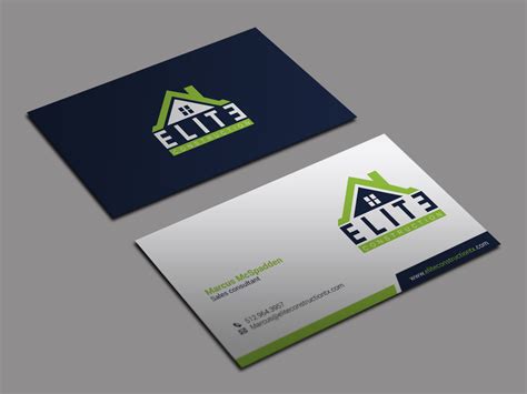 Construction business cards at staples®.choose from hundreds of designs that highlight specialties like home maintenance, plumbing, or commercial construction, or showcase a company logo or design. Top 28 Examples of Unique Construction Business Cards