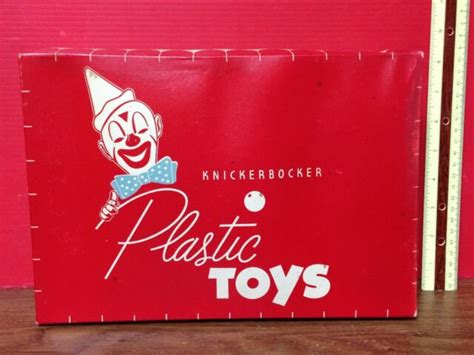 Vintage Knickerbocker Plastic Co Toy Set No 263 Ebay