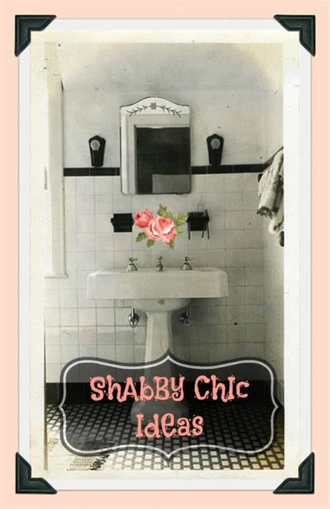Decorating A Simply Shabby Chic Bathroom French Country