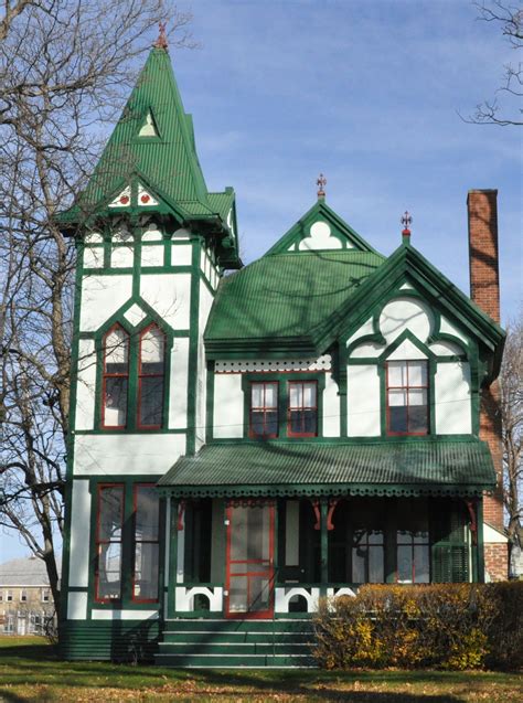 Gothic Revival Cottage Victorian Style Homes Victorian Mansions