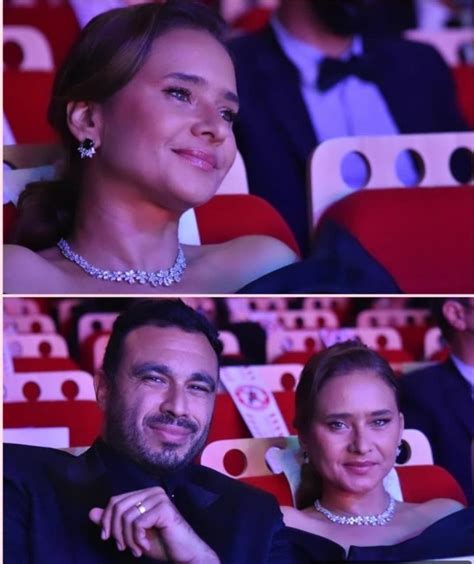 تكريم نيللي كريم في حفل افتتاح مهرجان قرطاج السينمائي وزوجها يحتفل بها بالصور مجلة هي