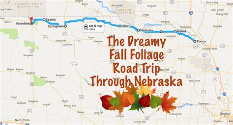Take This Road Trip To See Beautiful Fall Foliage In Nebraska 2017