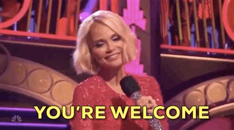 Kristin Chenoweth Youre Welcome Gif By Nbc Find Share On Giphy