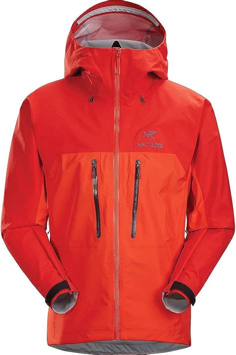 Arcteryx M Alpha Ar Jacket Rot Herren Gore Tex Windbreaker Größe L