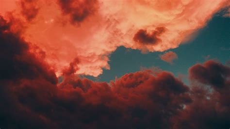 Red Aesthetic Clouds Wallpapers Top Free Red Aesthetic Clouds