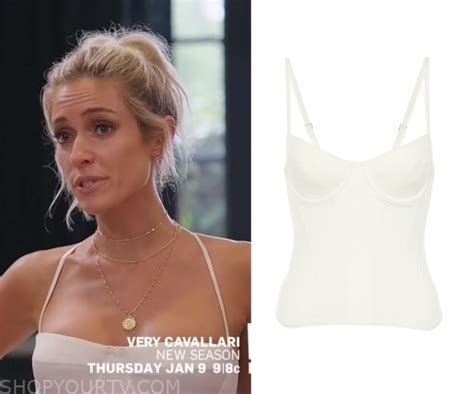 Very Cavallari Season 3 Episode 1 Kristin S White Bodice Top Shop